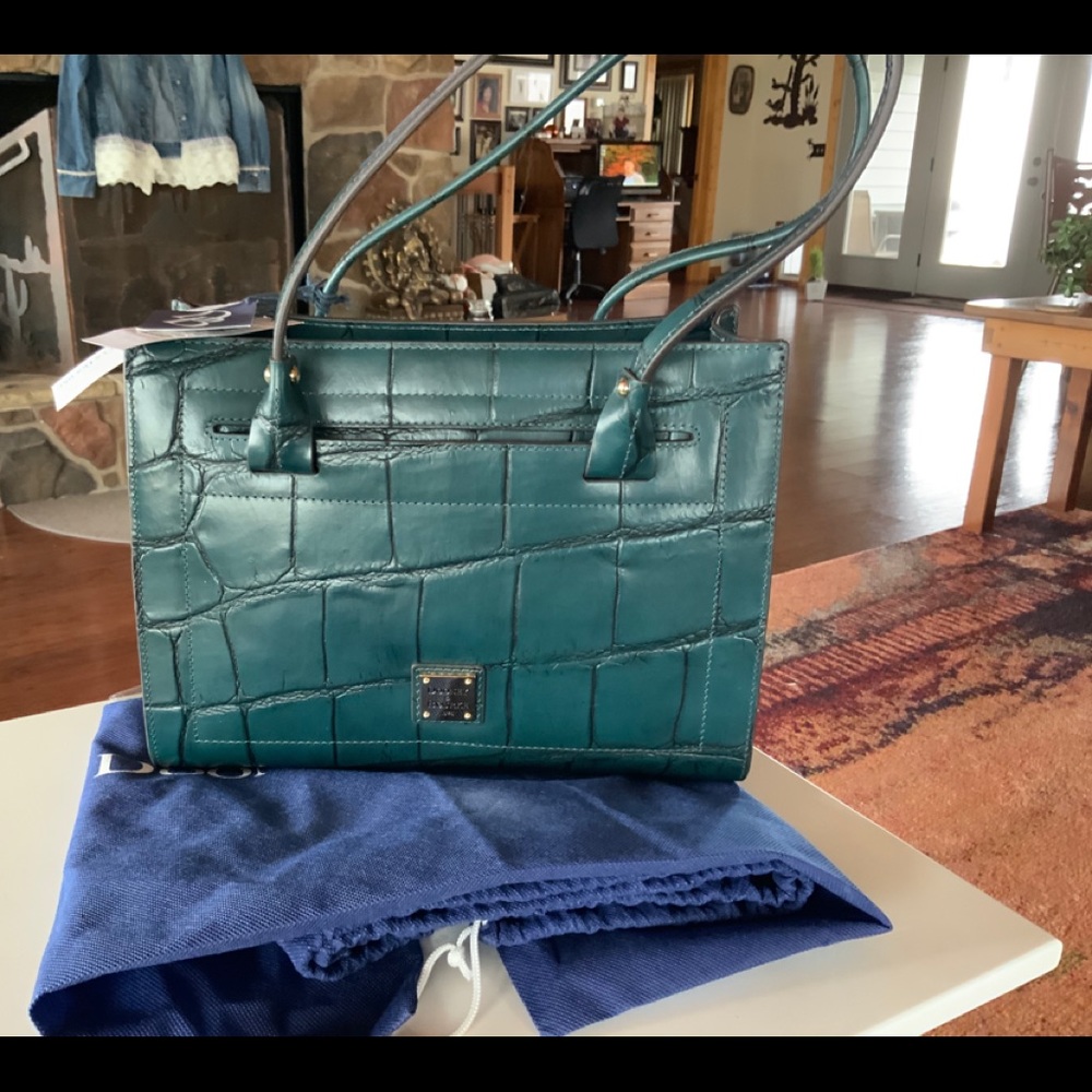 DOONEY & BOURKE TEAL BEACON DENNISON JANINE NWT